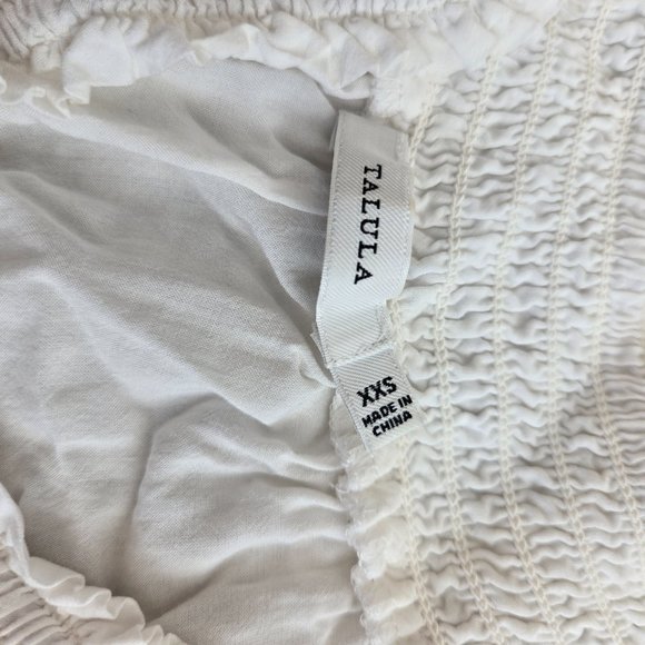 Aritzia Ruffled Tank Top size XXS - Picture 2 of 2